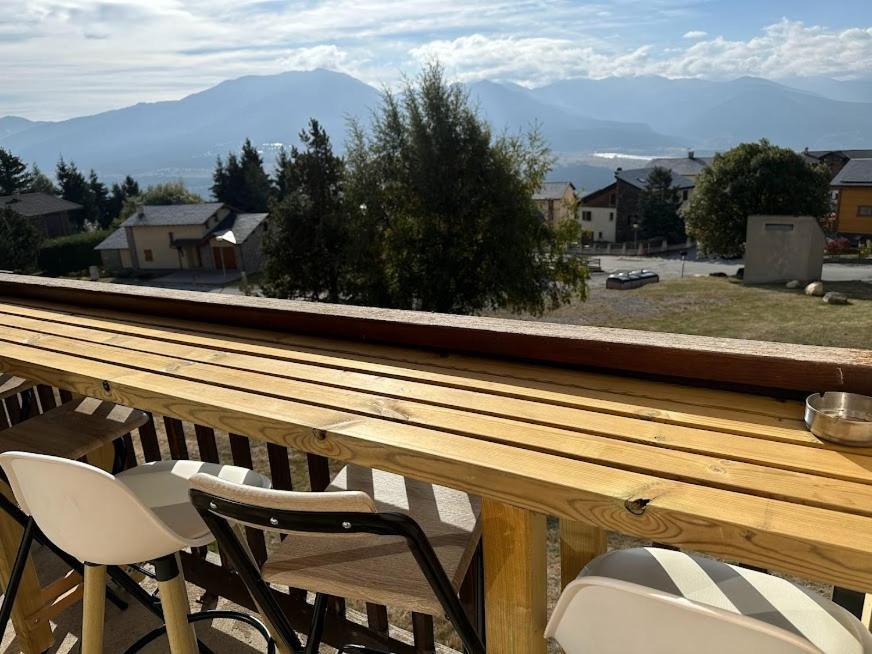 Ferienwohnung Les Faons Au Soleil Font-Romeu-Odeillo-Via Exterior foto